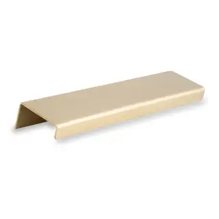 AW908-150-SBPVD - Alexander & Wilks Tilly Finger Pull 150mm - Satin Brass PVD