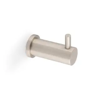 AW777SN - Alexander & Wilks Plain Robe Hook - Satin Nickel