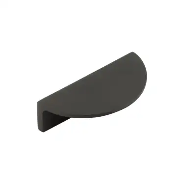 Click Here To Enlarge This Photo Of BUR610DB - Frelan Hardware Burlington 80mm Dark Bronze Half Moon Cabinet Handle