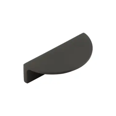 Click Here To Enlarge This Photo Of BUR610DB - Frelan Hardware Burlington 80mm Dark Bronze Half Moon Cabinet Handle