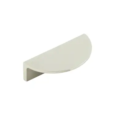 Click Here To Enlarge This Photo Of BUR610PN - Frelan Hardware Burlington 80mm Polished Nickel Half Moon Cabinet Handle