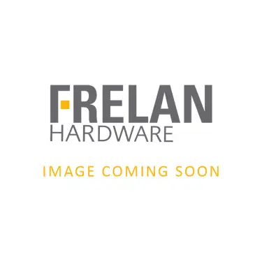 Click Here To Enlarge This Photo Of BUR610SB - Frelan Hardware Burlington 80mm Satin Brass Half Moon Cabinet Handle