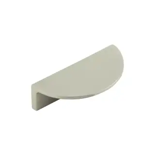 BUR610SN - Frelan Hardware Burlington 80mm Satin Nickel Half Moon Cabinet Handle