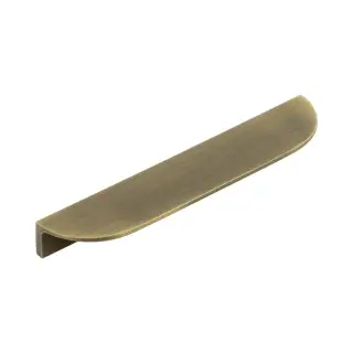 BUR611AB - Frelan Hardware Burlington 200mm Antique Brass Half Moon Cabinet Handle