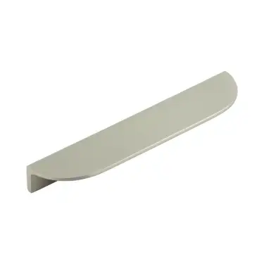Click Here To Enlarge This Photo Of BUR611SN - Frelan Hardware Burlington 200mm Satin Nickel Half Moon Cabinet Handle