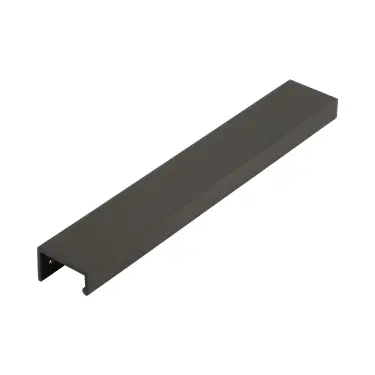 Click Here To Enlarge This Photo Of BUR912DB - Frelan Hardware Burlington 300mm Dark Bronze Angled Edge Pull