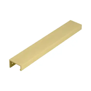 Click Here To Enlarge This Photo Of BUR912SB - Frelan Hardware Burlington 300mm Satin Brass Angled Edge Pull