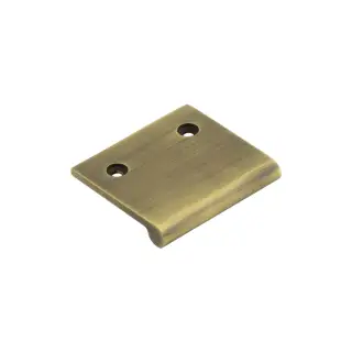 BUR930AB - Frelan Hardware Burlington 50mm Antique Brass Flat Edge Pull
