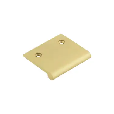 Click Here To Enlarge This Photo Of BUR930SB - Frelan Hardware Burlington 50mm Satin Brass Flat Edge Pull