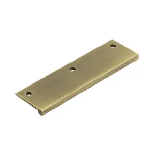 BUR931AB - Frelan Hardware Burlington 150mm Antique Brass Flat Edge Pull