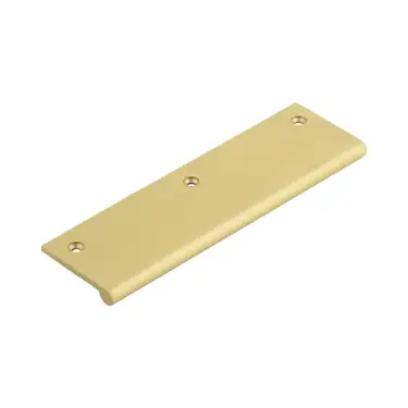 Click Here To Enlarge This Photo Of BUR931SB - Frelan Hardware Burlington 150mm Satin Brass Flat Edge Pull