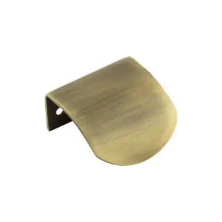 BUR940AB - Frelan Hardware Burlington 50mm Antique Brass Arched Edge Pull