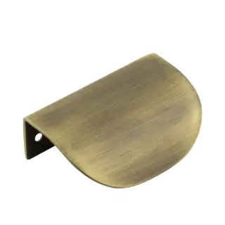 BUR941AB - Frelan Hardware Burlington 75mm Antique Brass Arched Edge Pull