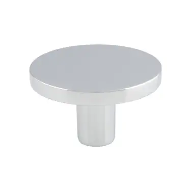 Click Here To Enlarge This Photo Of FTD348BPC - Carlisle Brass Fingertip Design Circular Cupboard Knob Polished Chrome 41mm
