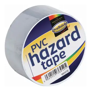 SAFTW2 ProSolve PVC Builders Tape 2" White