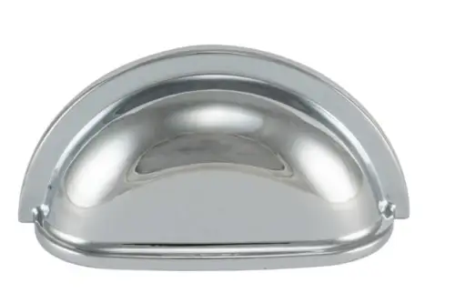 Click Here To Enlarge This Photo Of Eclipse 95656 Traditional Style Cup Pull 76mm - Polished Chrome