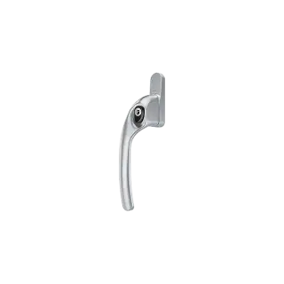 AR722-7/040 HOPPE Offset Left Hand Locking Espagnolette Handle - Satin Chrome (50028704)