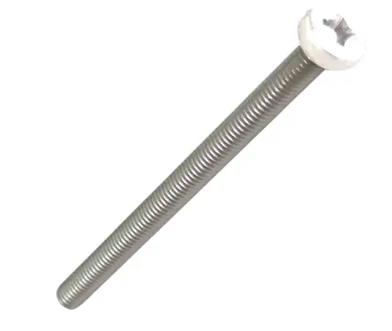 Click Here To Enlarge This Photo Of L28748 - HOPPE Spare Screw M5 x 80mm - White