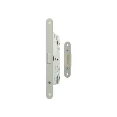 Click Here To Enlarge This Photo Of AGB2XTE50WH - AGB Polaris 2XT Magnetic Latch/Euro Profile Sashlock (50mm backset) - White