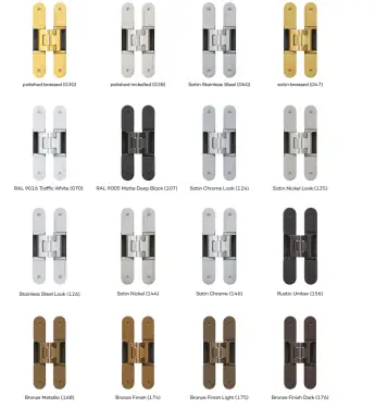 Click Here To Enlarge This Photo Of TE 240 3D Simonswerk TECTUS Concealed Hinge 155mm x 21mm (60kg)
