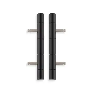 Click Here To Enlarge This Photo Of AW000-64-BL - Alexander & Wilks 64mm Cabinet Dummy Hinge - Black