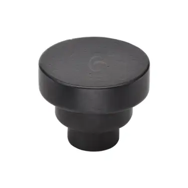 Click Here To Enlarge This Photo Of RDB3624 32 M.Marcus Rustic Dark Bronze Cabinet Knob Round Stepped Design 32mm
