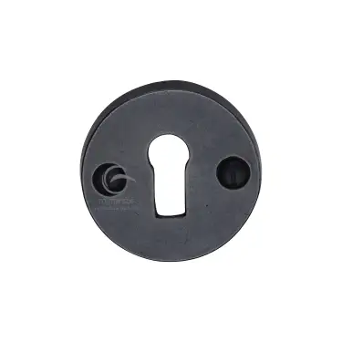 Click Here To Enlarge This Photo Of RDB553 M.Marcus Rustic Dark Bronze Round Key Escutcheon