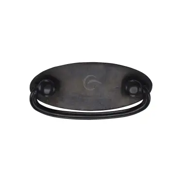 Click Here To Enlarge This Photo Of RDB6266 M.Marcus Rustic Dark Bronze Oval Drop Pull