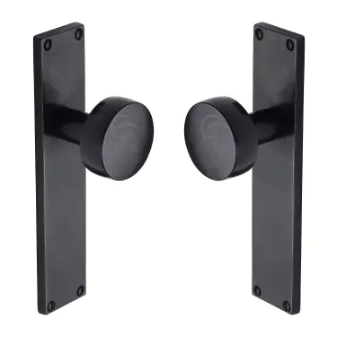 Click Here To Enlarge This Photo Of RDB88010 M.Marcus Rustic Dark Bronze Door Mortice Knob Lever Latch Olympic Design