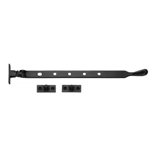 RDB992 12 M&period;Marcus Rustic Dark Bronze Casement Stay 12"