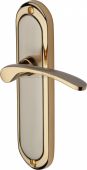 AMB6210-JP Heritage Brass Door Handle Lever Latch Ambassador Design Jupiter Finish