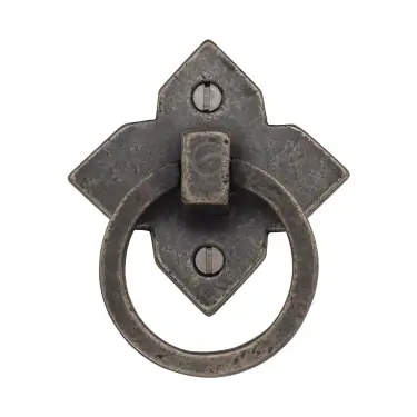 Click Here To Enlarge This Photo Of RPW6389 M.Marcus Rustic Pewter Drop Pull
