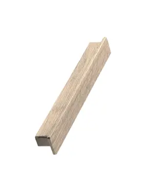 Click Here To Enlarge This Photo Of Furnipart 'Shelter' Wooden Cabinet Pull L190mm / C160mm - Untreated Oak (108220160-051)