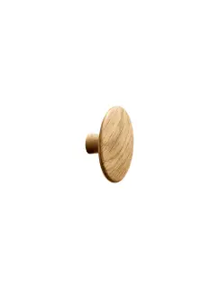 Furnipart 'Cloud' Wooden Cabinet Knob D64mm - Clear Lacquered Oak (109720064-052)