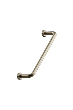 Click Here To Enlarge This Photo Of Furnipart 'Lounge' Cabinet Pull L142mm / C128mm - Patinated Brass (240330128-24)