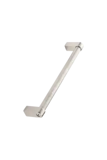 Furnipart 'Regular 2' Knurled Cabinet Pull L206mm / C192mm - Silk Polished (240530192-25)