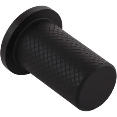 Click Here To Enlarge This Photo Of Furnipart 'Harlequin' Small Knurled Cabinet Knob D17mm - Black (240730017-9005)