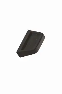 Furnipart 'Pagoda' Cast Iron Cabinet Knob L44mm / C32mm - Black (300060032-9005)