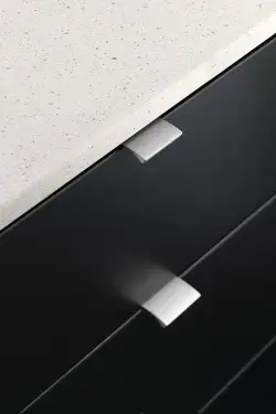 Click Here To Enlarge This Photo Of Furnipart Straight Edge Pull L40mm - Inox Look (419720040-66.1)