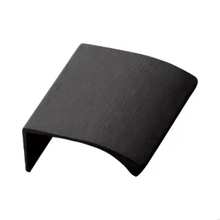 Furnipart Straight Edge Pull L40mm - Brushed Matt Black (419720040-76.1)
