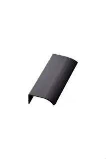 Furnipart Straight Edge Pull L100mm - Brushed Matt Black (419720100-76.1)