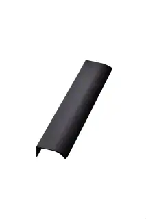 Furnipart Straight Edge Pull L200mm - Brushed Matt Black (419720200-76.1)