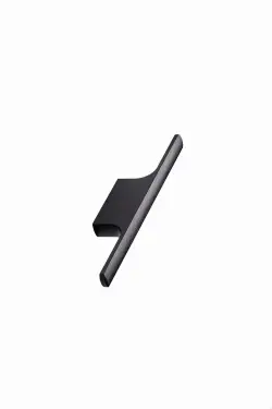 Click Here To Enlarge This Photo Of Furnipart 'Tau' Cabinet Knob L126mm / C32mm - Brushed Matt Black (446320032-76)
