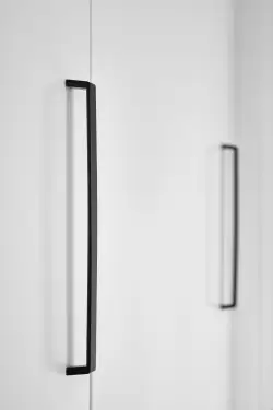 Click Here To Enlarge This Photo Of Furnipart 'Seam' Cabinet Pull L330mm / C320mm - Black (448920320-9005)