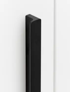 Click Here To Enlarge This Photo Of Furnipart 'Elan' Cabinet Pull L200mm - Brushed Matt Black (453320160-76)