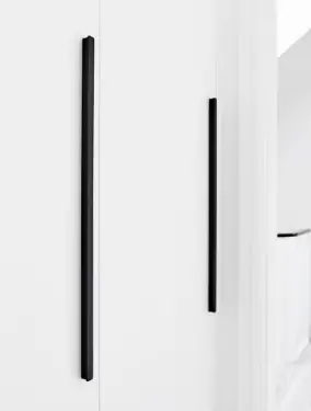 Click Here To Enlarge This Photo Of Furnipart 'Elan' Cabinet Pull L600mm / C160/544mm - Brushed Matt Black (453320544-76)