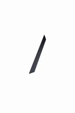 Click Here To Enlarge This Photo Of Furnipart 'Streamline' Cabinet Pull L384mm / C256mm - Black (454520256-9005)