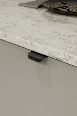 Click Here To Enlarge This Photo Of Furnipart 'Comet' Cabinet Pull L50mm / C32mm - Matt Black (459420050-9005)