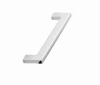 Furnipart 'Flat' Cabinet Pull L142mm / C128mm - Bright Chrome (512860128-08)