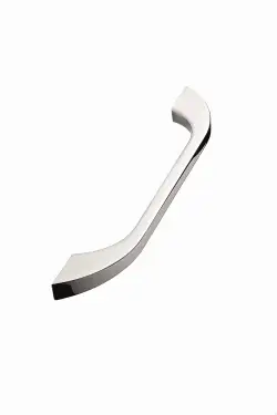 Click Here To Enlarge This Photo Of Furnipart 'Slim' Cabinet Pull L200mm / C160mm - Bright Chrome (515460160-08.2)
